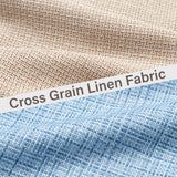 GEX Custom Couch Cross Grain Linen Cushions for Bench Cushion Foam