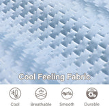 GEX Cooling Fabric Custom Size Bench Cushion Pads 70D High-Resilience Foam