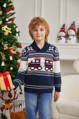 LUBOT 2024 Christmas Sweater for Children