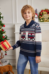 LUBOT 2024 Christmas Sweater for Children