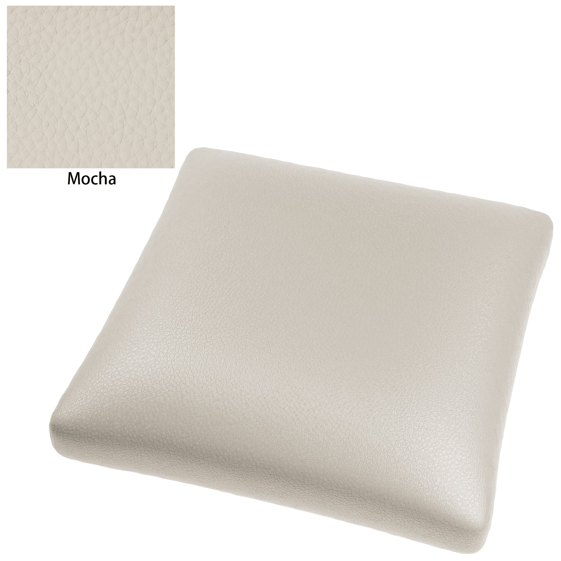 Faux leather seat online cushions