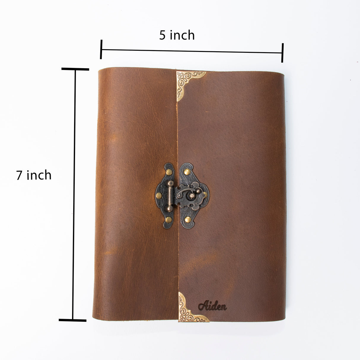 GEX Personalized Genuine Leather Journal Engrave Leather Notebook - GexWorldwide